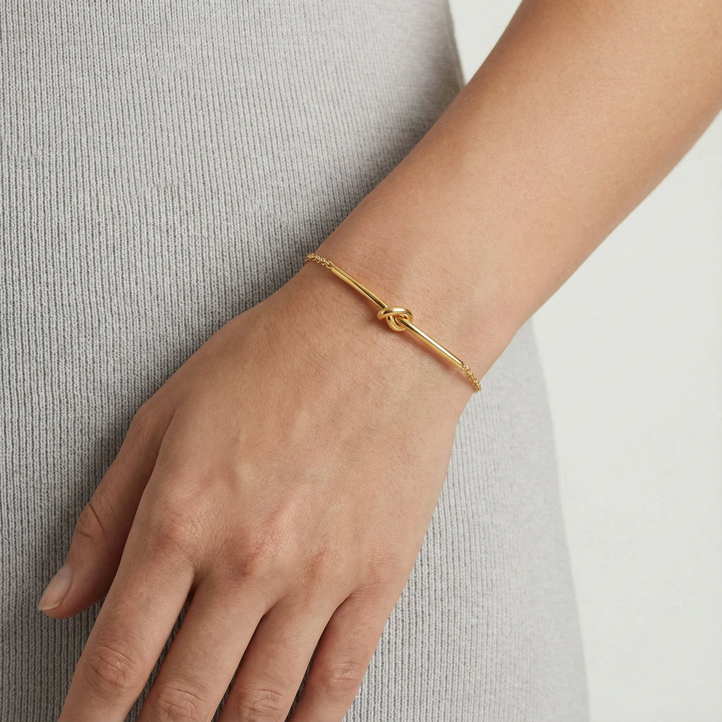 Knot Chain Bracelet